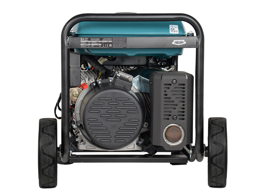 Generador inverter híbrido de gas/gasolina KS 8100iEG (Reacondicionado Bueno estado)