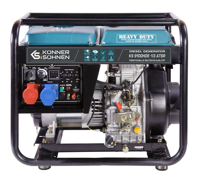 Dieselový generátor „Könner & Söhnen“ KS 9100HDE-1/3 ATSR (EURO V)