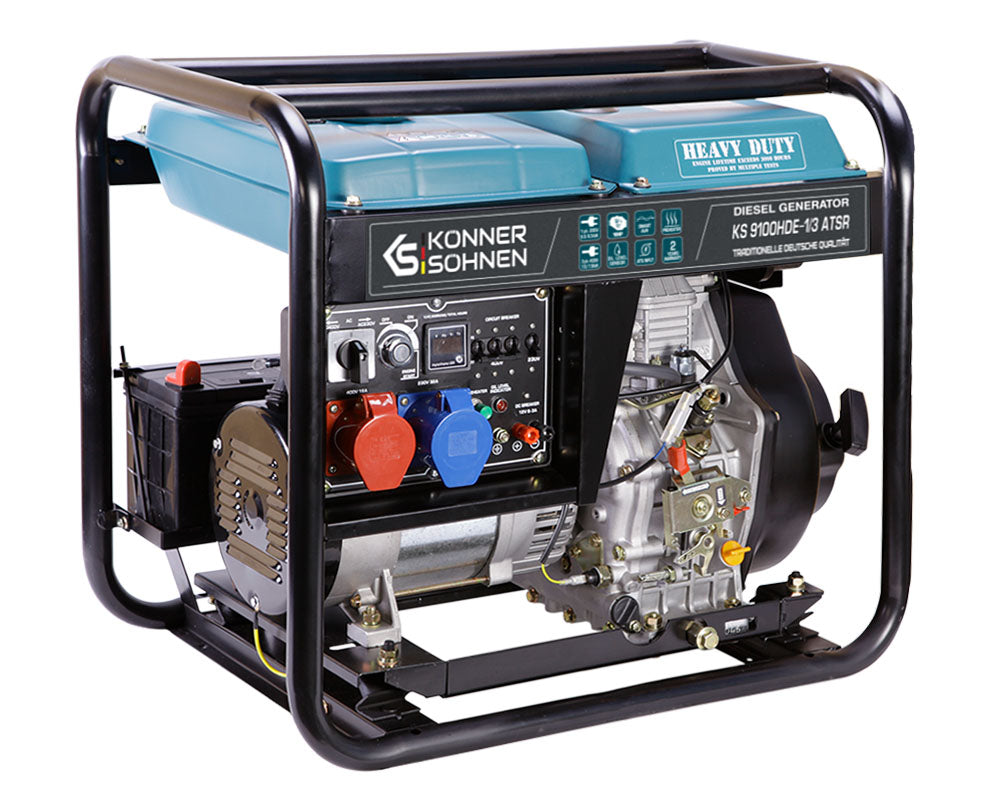 Dieselový generátor „Könner & Söhnen“ KS 9100HDE-1/3 ATSR (EURO V)