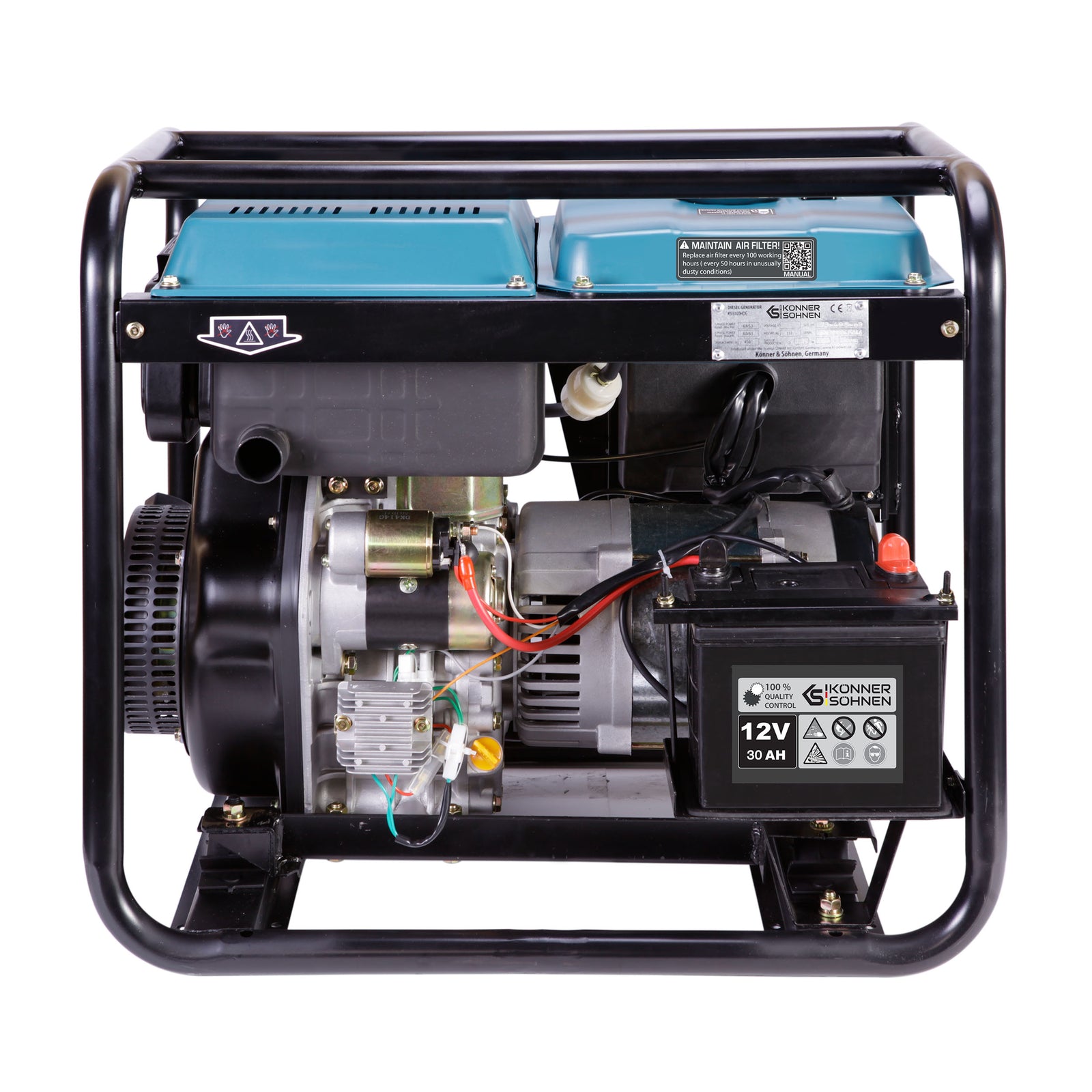 Dieselový generátor „Könner & Söhnen“ KS 9100HDE-1/3 ATSR (EURO V)