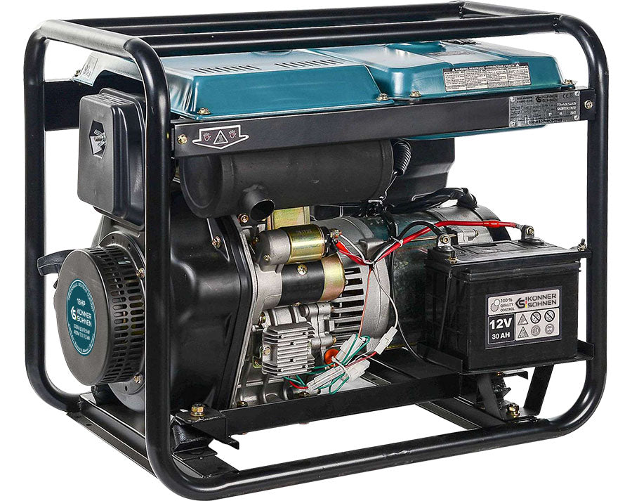 Dieselový generátor „Könner & Söhnen“ KS 9100HDE-1/3 ATSR (EURO V)