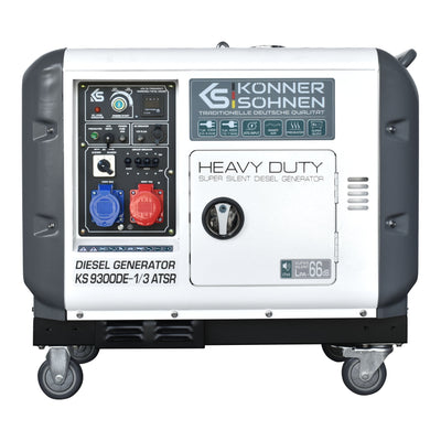 Diesel-Generator "Könner & Söhnen" KS 9300DE-1/3 ATSR (EURO V)