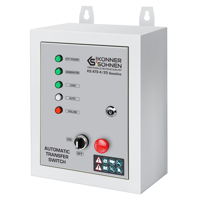 Interruptor de Transferencia Automática KS ATS 4/25 Gasolina