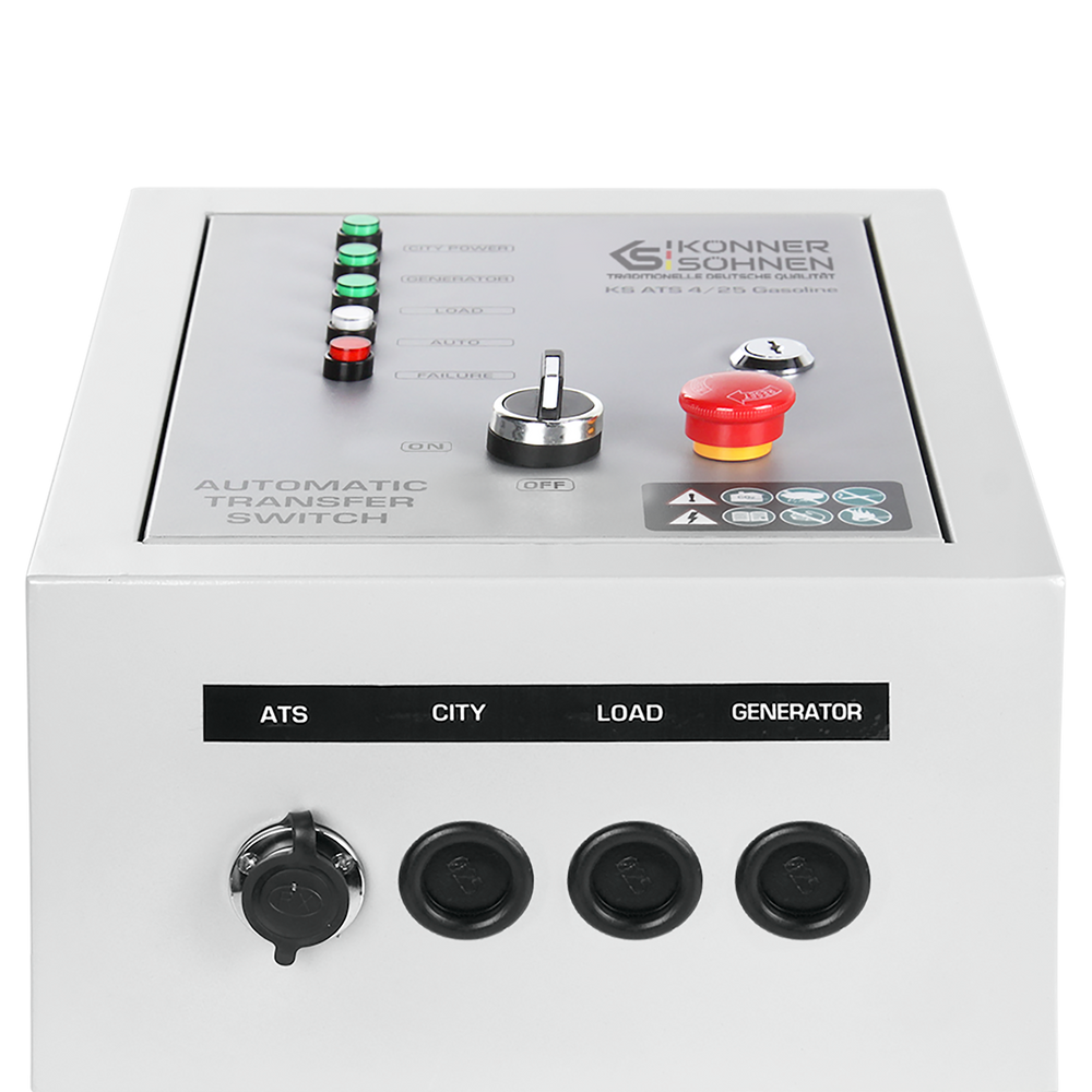 Interruttore di Trasferimento Automatico KS ATS 4/25 Gasoline