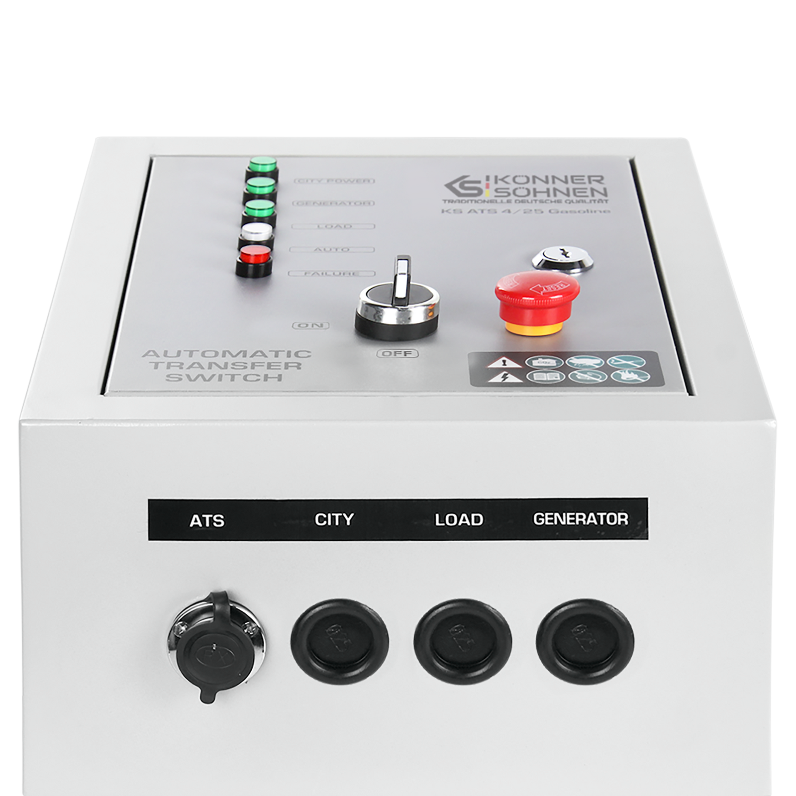 Interruptor de Transferencia Automática KS ATS 4/25 Gasolina
