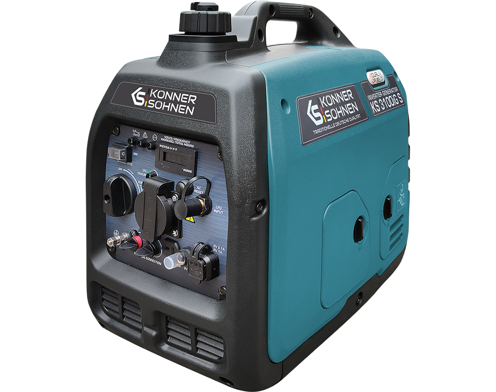 Інверторний генератор на LPG/бензині KS 3100iG S
