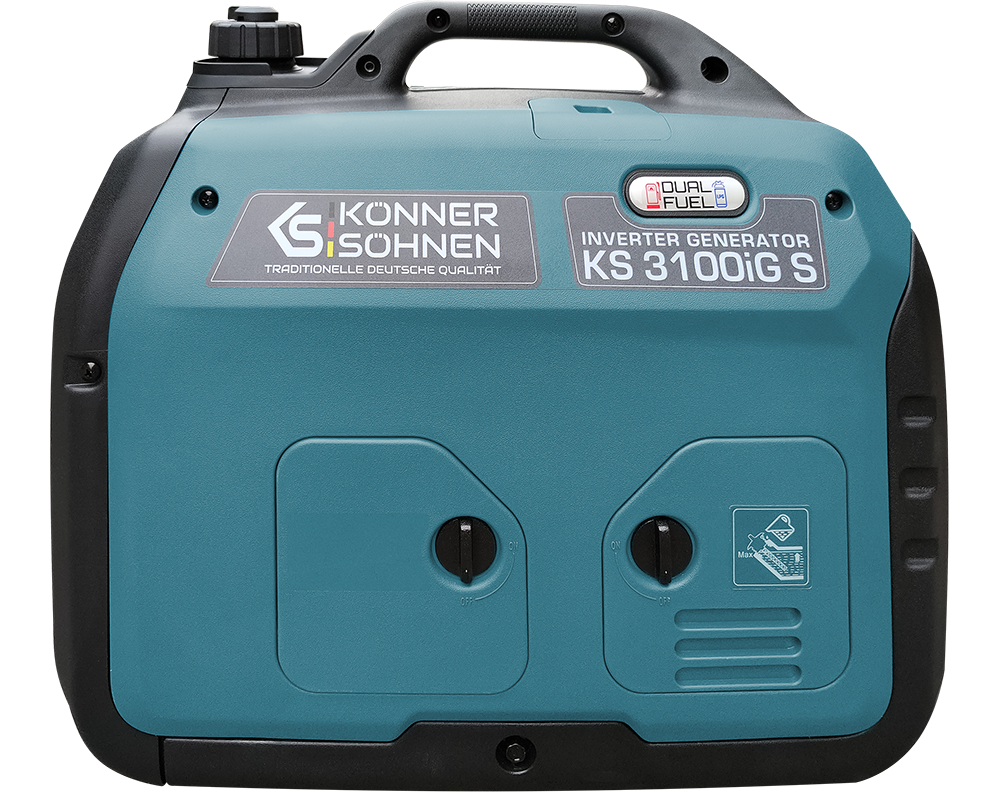 LPG/gasoline inverter generator KS 3100iG S