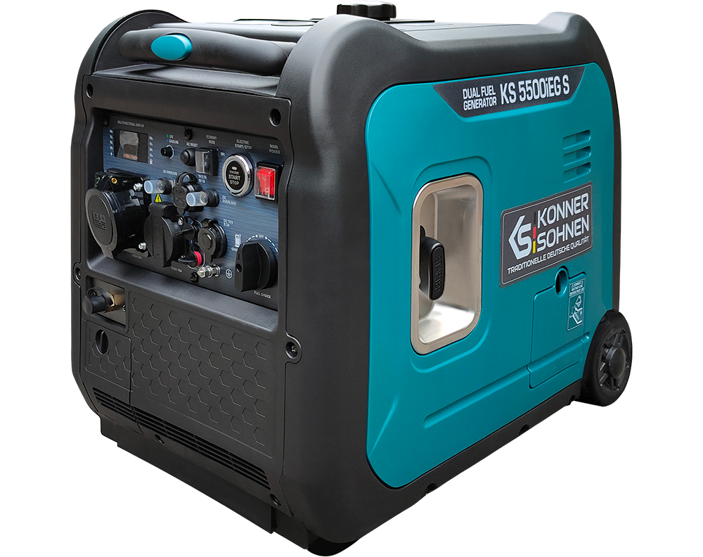 Generatore inverter a GPL/Benzina KS 5500iEG S