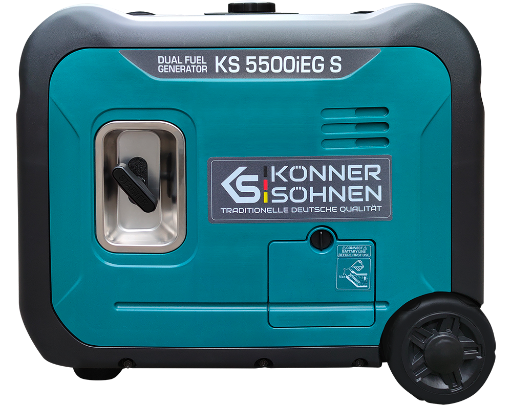 Generatore inverter a GPL/Benzina KS 5500iEG S