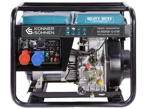 Dieselový generátor „Könner & Söhnen“ KS 8100HDE-1/3 ATSR (EURO V)