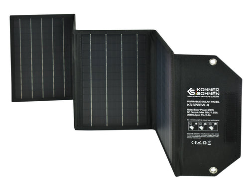 Przenośny panel słoneczny KS SP28W-4