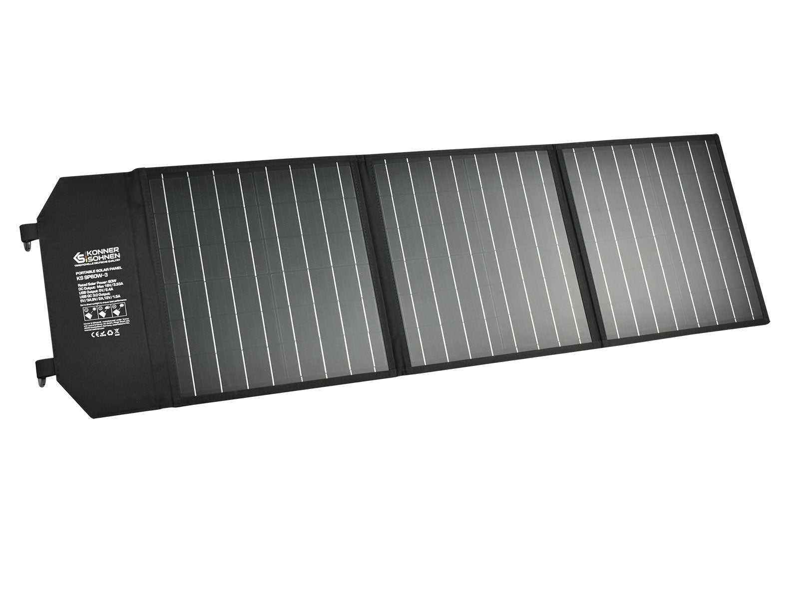 Portables Solarpanel KS SP60W-3