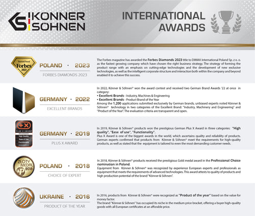 Groupe électrogène à essence "Könner & Söhnen" KS 10000E ATS